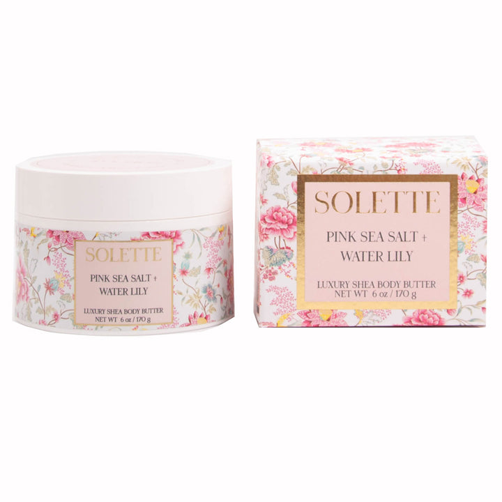 Pink Sea Salt + Water Lily Luxury Body Butter